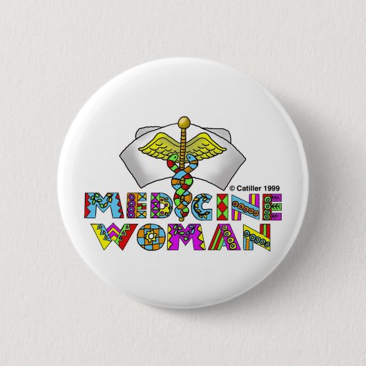 Badge Rond 5 Cm Médecine (Devant)