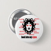 Badge Rond 5 Cm Méduse (Devant & derrière)