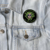Badge Rond 5 Cm Méduse (En situation)