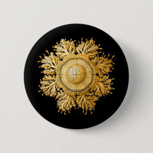 Badge Rond 5 Cm Méduses
