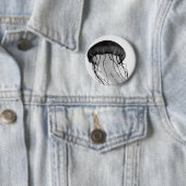 Badge Rond 5 Cm Méduses (En situation)