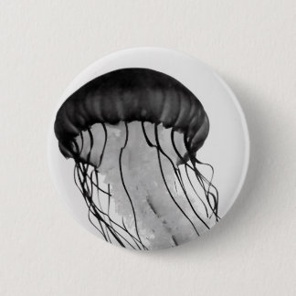 Badge Rond 5 Cm Méduses