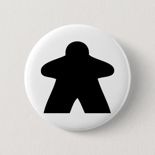 Badge Rond 5 Cm Meeple Button (Devant)
