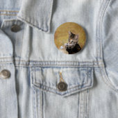Badge Rond 5 Cm Meet Tiger (En situation)