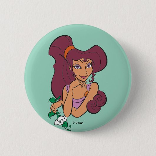Badge Rond 5 Cm Megara Goddess at Heart Button (Devant)