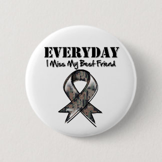 Badge Rond 5 Cm Meilleur ami - Mlle quotidienne My Hero Military