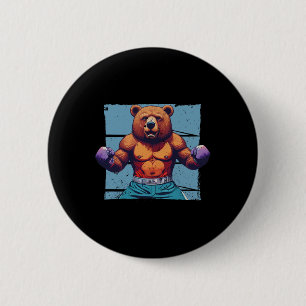 Badge Rond 5 Cm Meilleur art de boxe pour hommes et femmes Gants d