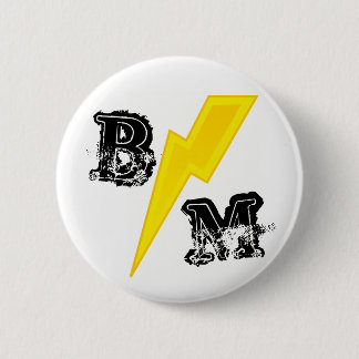 Badge Rond 5 Cm Meilleur Éclair Homme Pin