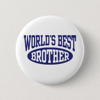 Badge Rond 5 Cm Meilleur Frère du monde