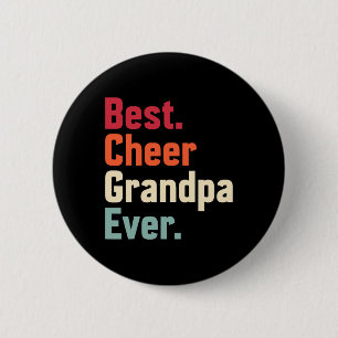 Badge Rond 5 Cm Meilleur Grand-Père de Pom-Pom Girls de Tous les T