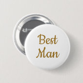 Badge Rond 5 Cm Meilleur mariage (Devant & derrière)