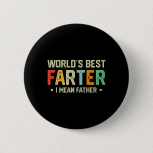 Badge Rond 5 Cm Meilleur Monde Plus Loin Je Veux Dire Père Mens Fê