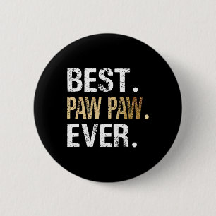 Badge Rond 5 Cm Meilleur Paw Paw Spécial Grand-Père