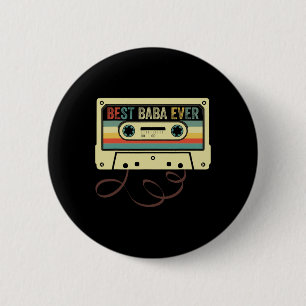 Badge Rond 5 Cm Meilleur Père grand-père Fête des pères Fanny Papa