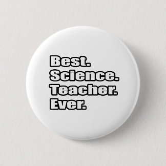 Badge Rond 5 Cm Meilleur professeur de sciences