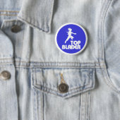 Badge Rond 5 Cm Meilleure Broche Blader ! (En situation)