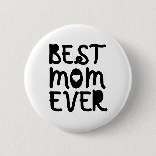Badge Rond 5 Cm Meilleure Maman Jour des Mères