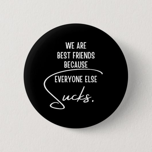 Badge Rond 5 Cm Meilleurs amis (Devant)