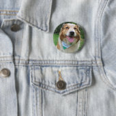 Badge Rond 5 Cm mélange de cônes (En situation)