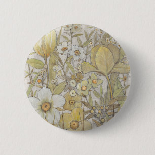 Badge Rond 5 Cm Mélanger la flore