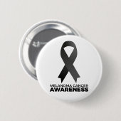Badge Rond 5 Cm Mélanoma (Devant & derrière)