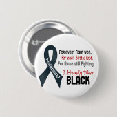 Badge Rond 5 Cm Mélanome pour le chaque ..... je porte fièrement (Devant & derrière)