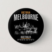 Badge Rond 5 Cm Melbourne (Devant)