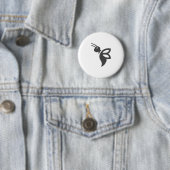 Badge Rond 5 Cm Melissa (En situation)