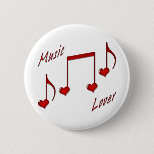 Badge Rond 5 Cm Mélomane