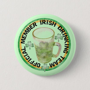 Badge Rond 5 Cm Member Irish Drinking Team Tshirts and Gifts