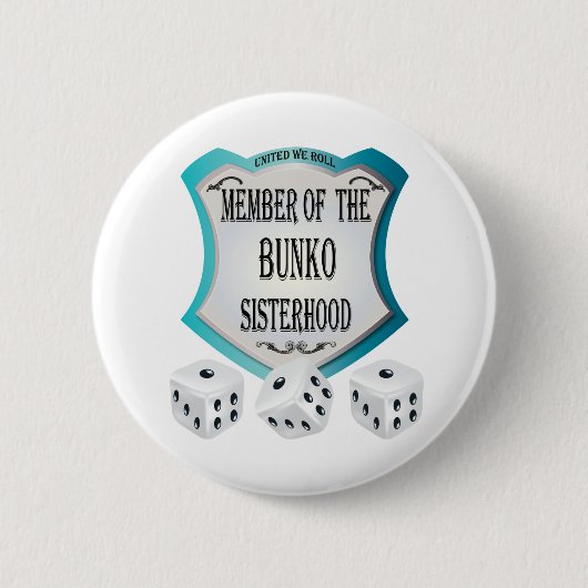 Badge Rond 5 Cm Membre de la fraternité de Bunko (Devant)
