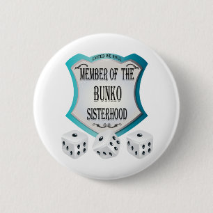 Badge Rond 5 Cm Membre de la fraternité de Bunko