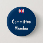 Badge Rond 5 Cm Membre du comité (Devant)