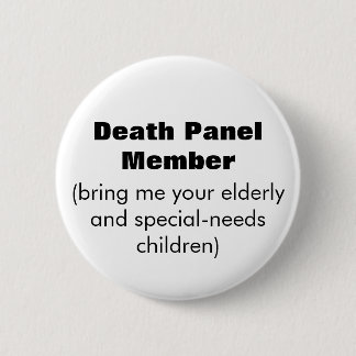 Badge Rond 5 Cm Membre du Panel de la mort