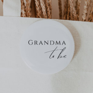 Badge Rond 5 Cm Mémé à Venir de Genre Neutre et Fantaisiste