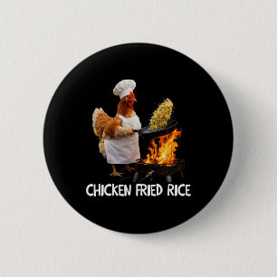 Badge Rond 5 Cm Mème de cuisine Poulet Chef Humour drôle Poulet Fr