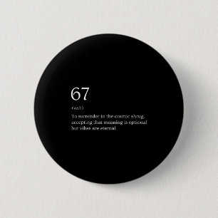 Badge Rond 5 Cm Mème de définition 67