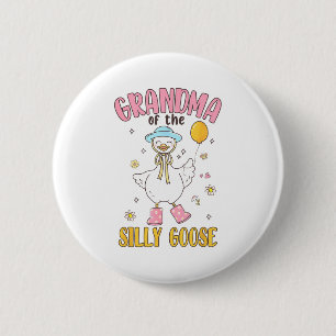 Badge Rond 5 Cm Mémé de l'anniversaire de la première année de la