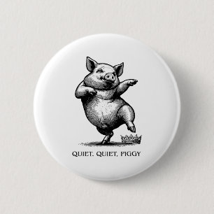 Badge Rond 5 Cm Mème féministe discret humour subtil protestation