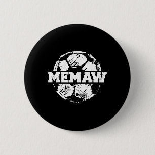 Badge Rond 5 Cm Mémé foot Mémé foot Byll Split Drôle Mémé foot