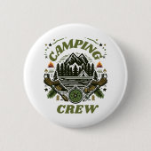 Badge Rond 5 Cm Même mon café est plus fort que l'armée (Devant)