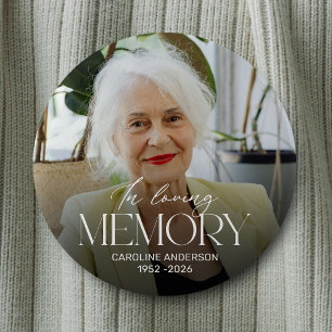 Badge Rond 5 Cm Mémento de photo personnalisé en souvenir aimant