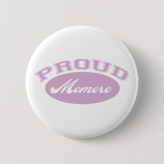 Badge Rond 5 Cm Memere fier (Devant)