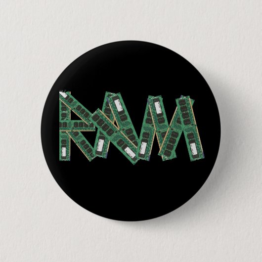 Badge Rond 5 Cm Mémoire à accès sélectif (Devant)