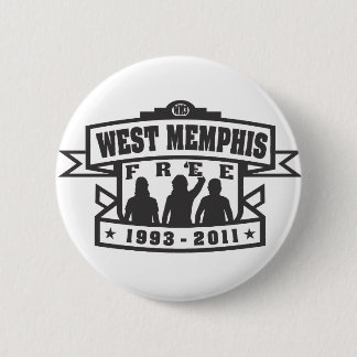 Badge Rond 5 Cm Memphis occidental trois