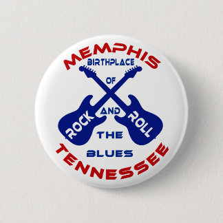 Badge Rond 5 Cm Memphis, Tennessee