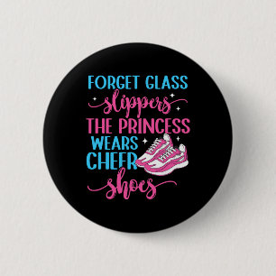 Badge Rond 5 Cm Menagère La Princesse Porte Des Chaussures De Pom-
