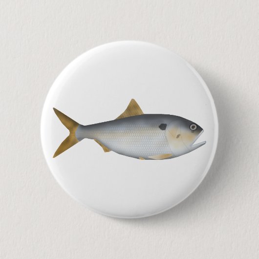 Badge Rond 5 Cm Menhaden argentin (Devant)