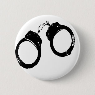 Badge Rond 5 Cm menottes