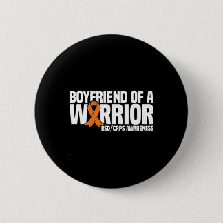 Badge Rond 5 Cm Mens Boyami d'un guerrier Orange Ribbon RSDCRPS